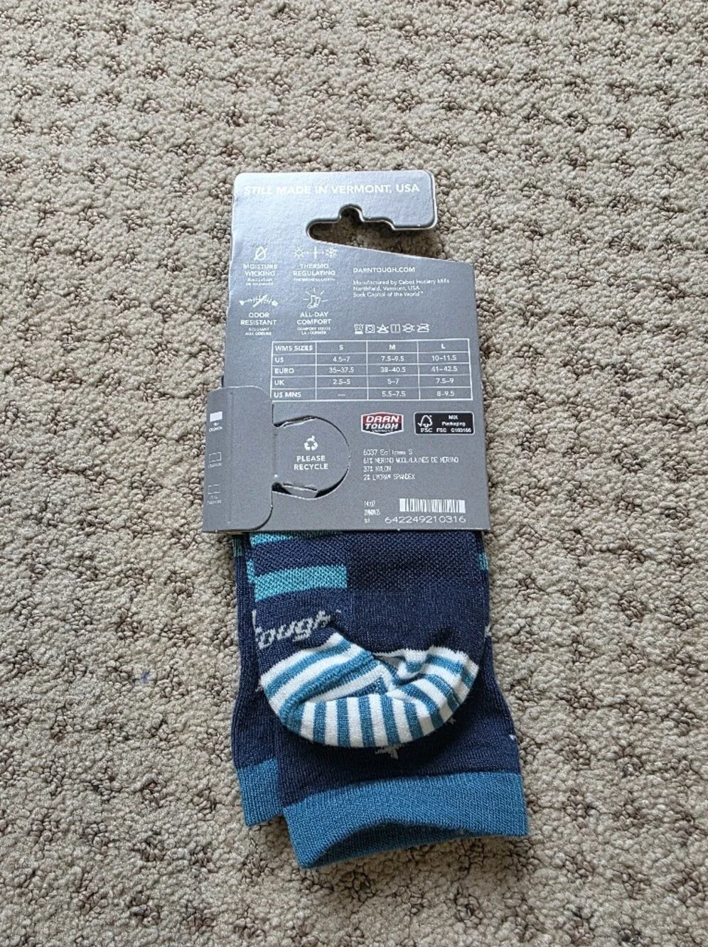 Darn Tough New Socks